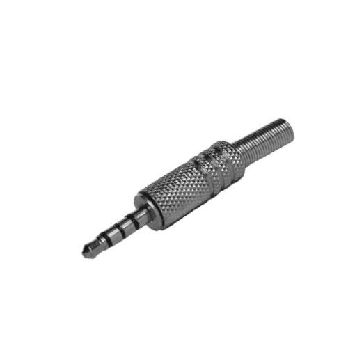 Nippon America 3.5-4P/MET FICHA PLUG 3,5 MM 4 POLOS METAL