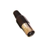 Nippon America PL-150 FICHA CANON MACHO 3 PATAS TIPO NEUTRIK ( COLORES VARIOS )