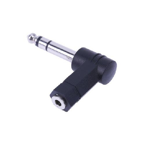 Nippon America AU2-90 ADAPTADOR 6.5 STEREO A HEMBRA 3.5 STEREO 90 GRADOS