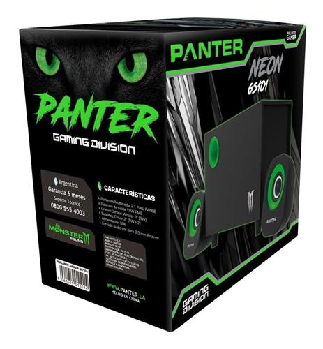 PANTER GS-101 PARLANTE 2.1 /  18W CON USB