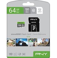 PNY MC-64 ELITE MEMORIA MICRO SD ELITE 64GB