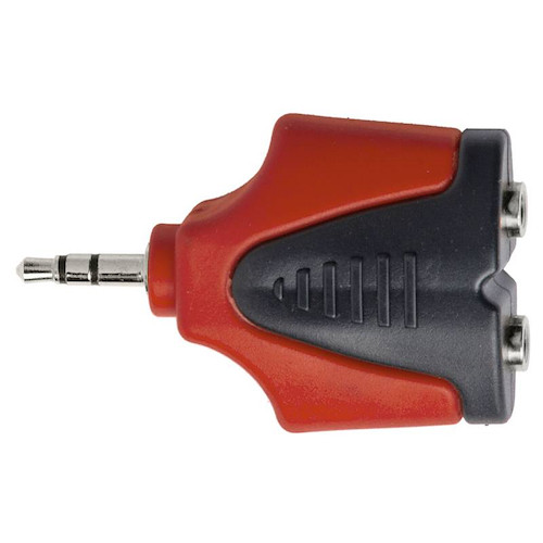 PROEL AT140PRO Adaptador profesional conector plug estéreo de 3,5 mm> 2 con