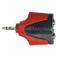 PROEL AT140PRO Adaptador profesional conector plug estéreo de 3,5 mm> 2 con