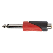 PROEL AT190PRO Adaptador profesional Hembra RCA a conector mono de 6,3mm de