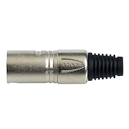 PROEL XLR3MVPRO Ficha canon Macho profesional, carcasa de aluminio fundido a