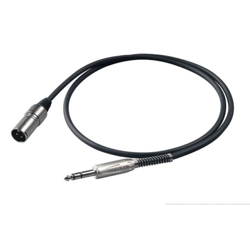 PROEL BULK230LU1 Cable Canon macho- plug, 1 mt.