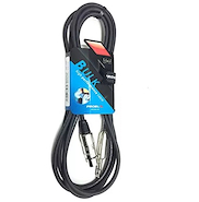 PROEL BULK200LU3 Cable canon hermbra-plug 6.3mm Mono, carcasa de metal. 3 met