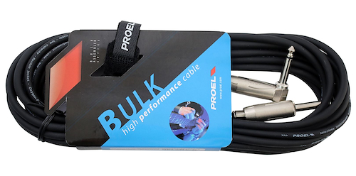 PROEL BULK120LU6 Cable plug-plug90° PROEL 6.3mm Mono, carcasa de metal