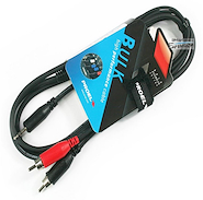 PROEL BULK540LU18 Cable rca rca-miniplug stereo, 1,8mts.