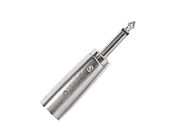 PROEL AT300 Adaptador metálico profesional: conector XLR macho de 3 polo