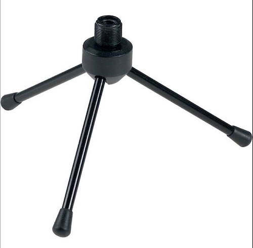 PROEL DST40TL Soporte de micrófono para escritorio, completamente plegable