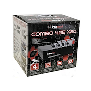 PRONEXT COMBO 4AEX20 COMBO DE 4 CAMARAS HD+FUENTE+CABLES Y DVR 4 CH