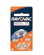 RAYOVAC L13 PILA AUDIFONO L13