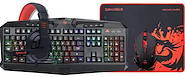 REDRAGON S101-BA REDRAGON COMBO DE TECLADO + MOUSE + MOUSEPAD + AURICULARES