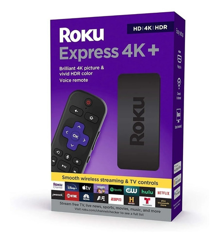 ROKU 3941 ROKU EXPRESS SMART TV 4K + / 1GB RAM CON CTROL REM
