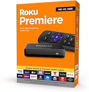ROKU PREMIERE ROKU STREAMING STICK 4K + C/CTROL REMOTO - S/FUENTE