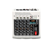ROSS PA MX400 Mixer | 4 canales | 4 XLR/TRS | Bluetooth | Reproductor USB