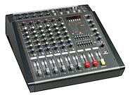 ROSS PA DX-6L Mixer potenciada | 6 canales | 5 XLR/TRS +  Mono TRS | 300+3