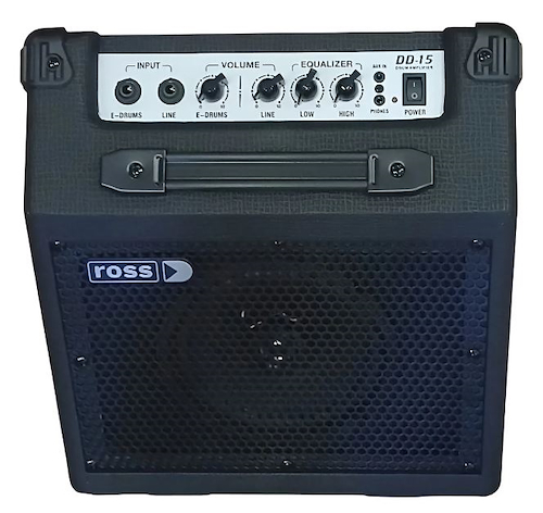 ROSS DD-15 Amplificador Multipropositi |t/Monitor |p/Teclado y  p/Bat E