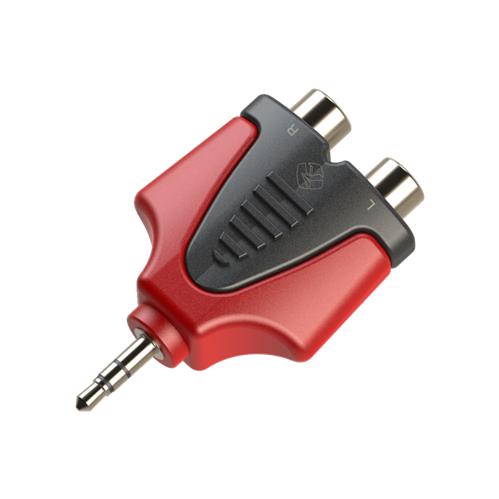 ROXTONE RPAN350 ADAPTADOR 2 RCA H A MINIPLUG ST (300/15)
