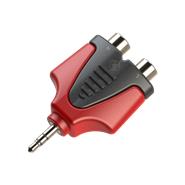 ROXTONE RPAN350 ADAPTADOR 2 RCA H A MINIPLUG ST (300/15)