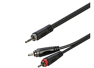 ROXTONE SAYC150L6 CABLE MINIPLUG MACHO STEREO A 2 RCA MACHO 6 MTS