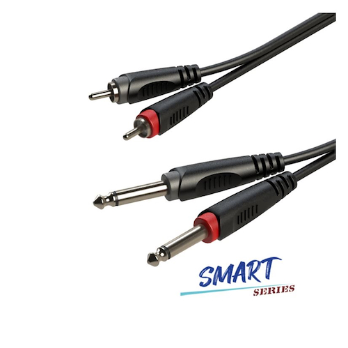 ROXTONE SACC150L2 CABLE RCA/PLUG 2 MT SMART SERIE