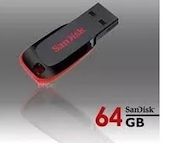 SANDISK CRUZER BLADE-64 PENDRIVE CRUZER BLADE 64GB