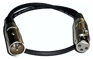 SHIMURA CABLES MIC2009-0,5 Cable de micrófono CANON-CANON  0,5 MTS XLR MACHO-XLR HEMBRA