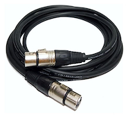 SHIMURA CABLES MIC2009-3 Cable de micrófono CANON-CANON 3 MTS XLR MACHO-XLR HEMBRA 6