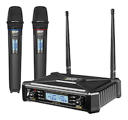 SKP UHF-600 PRO Microfono inalambrico / 2 microfonos / Sistema UHF / Auto Ch