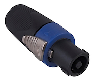 SKP S10 FICHA SPEAKON MACHO 4 CONTACTOS / TRABA METALICA