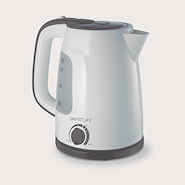 SMARTLIFE EK-1714 JARRA/PAVA ELECTRICA/ blanco y negro