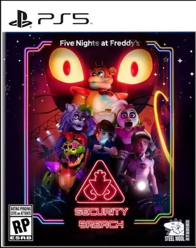 SONY DIGITALES PS5 FIVE NIGHT AT FREDDY SECURITY BREACH