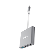 SOUL USB-C ADAPTADOR 3 EN 1  MULTI HUB 3EN1 MACHO C CON HDMI