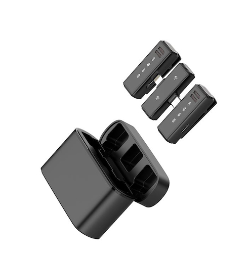 SOUL MIC-CDUAL MICROFONO CORBATERO INALAMBRICO DUAL/ C BASE DE CARGA