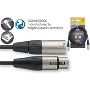 STAGG NMC3XX Cable Canon-Canon Profesional 6Mm.- 3 Mts.