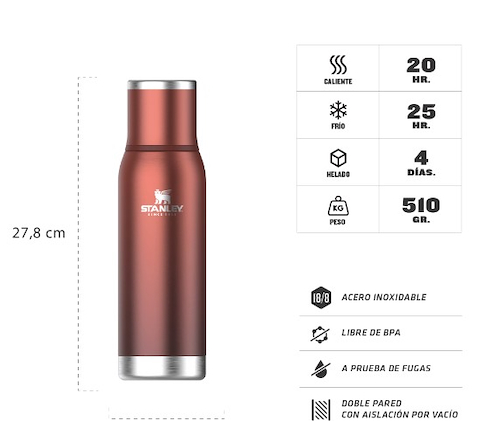 STANLEY ADVENTURE-750 TERMO ADVENTURE 750 ML CLAY