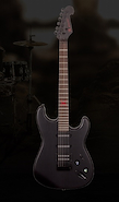 SX PEG-1 Guitarra Eléctrica / TIPO STRATO NEGRA SATINADA PIRATE