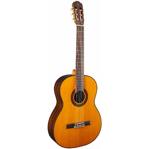 TAKAMINE GC5NAT Guitarra clasica top Solid Spruce, back and sides Black Waln