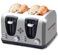 TELEFUNKEN EASYTOAST-PRO Tostadora eléctrica / 900 W de potencia / Calienta, tuesta y