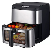 TELEFUNKEN EASYFRYER-9000 FREIDORA SIN ACEITE 1800W 9LTS / PANEL DIGITAL / VISOR