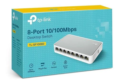 TP-LINK SF1008D SWITCH 8 PORTS 10/100 DESKTOP