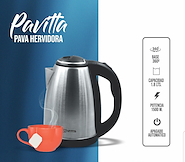 VITTA PE15001-S COMBO MATERO PAVA HERVIDORA + LATAS+ BOMBILLA