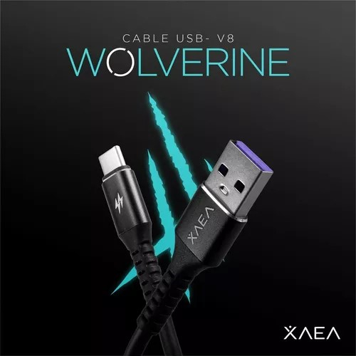 XAEA MOD-95 CABLE TIPO C / 4.4 AMP WOLVERINE