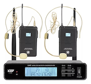 XP AUDIO U-230 (HS) MICROFONO INALAMBRICO TIPO VINCHA DOBLE UHF