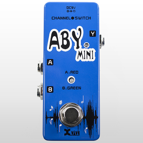 XVIVE V12 Pedal De Efecto ABY MINI Dual Mode Capability