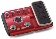 ZOOM B2.1 Pedalera p/Bajo, 45ef, 7mod, 40+40patch, 24bit, c/afinador,