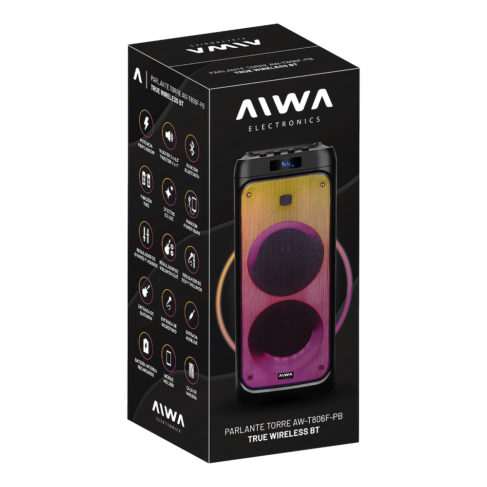 PARLANTE TORRE BLUETOOTH-WOOFER 6.5