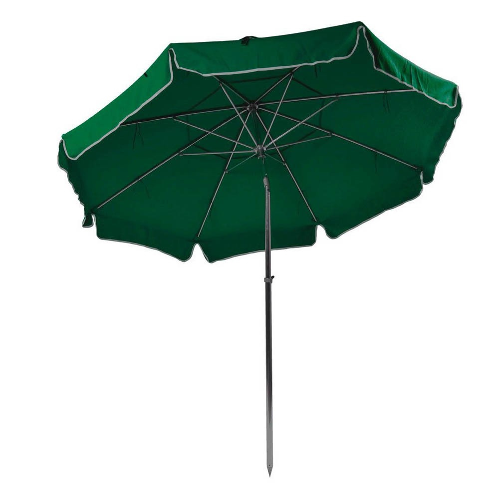 SOMBRILLA PLAYA 1.80M RECLINABLE PULIDA 8 VARILLAS LONA ALUMEL 300